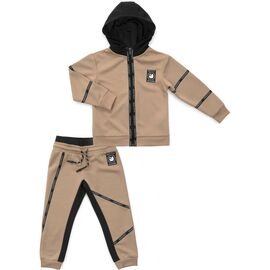 Спортивный костюм Breeze с капюшоном на молнии (10-110B-brown)