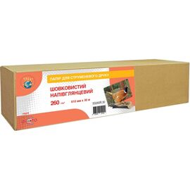 Бумага WWM 610мм Silky Semi Gloss 260г, рулон 30м (SS260R.30)