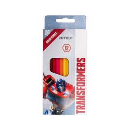 Олівці кольорові Kite Transformers 12 шт (TF21-051)