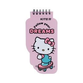 Блокнот Kite на спирали Hello Kitty 50 листов, нелинированный (HK22-465)