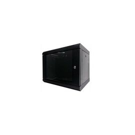 Шкаф настенный Hypernet 9U 19" 600x600 (WMNC66-9U-FLAT-AC-BLACK)