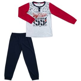 Пижама Matilda "DREAM TEAM" (9048-3-128B-gray)