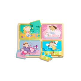 Пазл Melissa&Doug деревянные в футляре "Маленькие принцессы" (MD31365)
