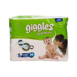 Подгузник Giggles Premium Junior 11-25 кг 36 шт (8680131201617)