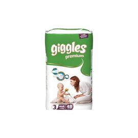 Подгузник Giggles Premium Midi 4-9 кг 48 шт (8680131201594)