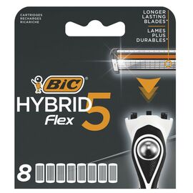 Змінні касети Bic Flex 5 Hybrid 8 шт. (3086123675773)