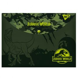 Папка - конверт Yes на кнопке А4 JURASSIC WORLD (491739)