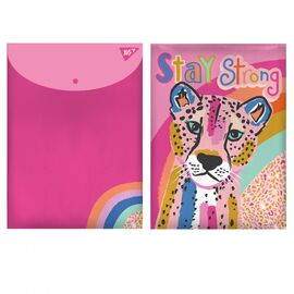 Папка - конверт Yes на кнопке А4 Pink Panther (491881)