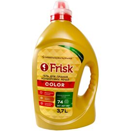 Гель для прання Frisk Color Преміальна якість для кольорових тканин 3.7 л (4820197120888)