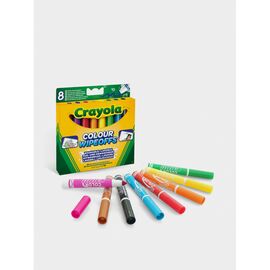 Фломастеры Crayola для сухого стирания (washable), 8 шт (03-8223)