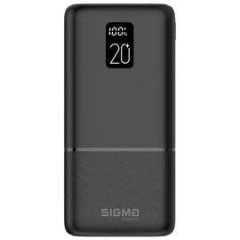 Батарея универсальная Sigma X-power SI20A2QL 20000mAh, PD/20W, QC/22.5W, LCD, Type-C, 2* (4827798423813)