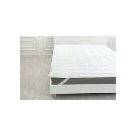 Наматрацник MirSon Eco Light №1715 Wool Air-line на резинці по кутках White 90x200 см (2200002888844)