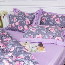 Постельное белье MirSon Satin print Elit Aster 220х240 (2200005393833)