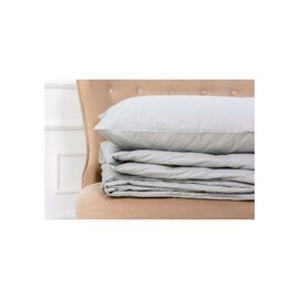 Одеяло MirSon Летний комплект №2619 EcoSilk 16-5703 Light Gray одеяло 2 х (2200003110012)