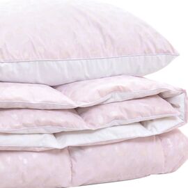 Одеяло MirSon Набор №2152 Bio-Pink Зима 50% пух одеяло 200х2220 + подушка (2200003024937)