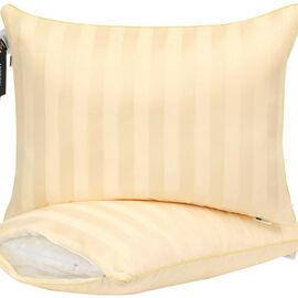 Подушка MirSon Carmela Hand Made №625 с эвкалиптом Средняя 45х45 см (2200003276817)