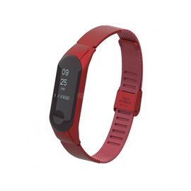 Ремешок для фитнес браслета Armorstandart Flat Milanese Band 4303 для Xiaomi Mi Band 4/3 Red (ARM55932)