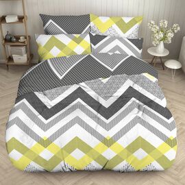 Постільна білизна Home Line Зіг-Заги бязь, Євро (168363)