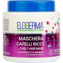 Маска для волос Eloderma для вьющихся волос с экстрактом бамбука 500 мл (8059602241320)