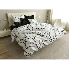 Постельное белье MirSon Бязь 17-0413-1 Cats on the willow 143х210 (2200004254296)