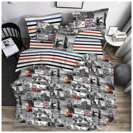 Постільна білизна MirSon Бязь 17-0538 London Street 143х210 (2200003795905)