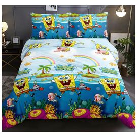 Постільна білизна MirSon Бязь Premium 17-0319 Spanch + Patrik King Size (2200002359818)