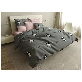 Постельное белье MirSon Бязь Premium 17-0404 Pekingese Односпальный (2200002874823)