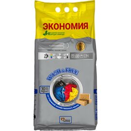 Стиральный порошок Wash&Free Universal со стружкой хозяйственного мыла 10 кг (4260637723673)