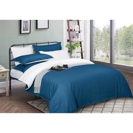 Пододеяльник MirSon Satin Stripe 30-0019 + 30-0001 Fatima 143х210 см (2200005264614)