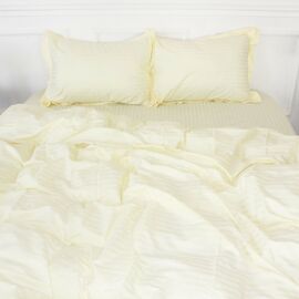 Пододеяльник MirSon Satin Stripe 30-0001 White 143х210 см (2200005245804)