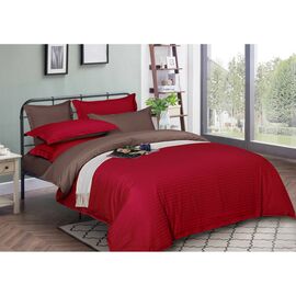Пододеяльник MirSon Satin Stripe 30-0018 + 30-0006 Brendon 160х220 см (2200005263020)