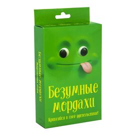 Настольная игра Strateg Безумные мордахи (русский язык) (4820220562197)