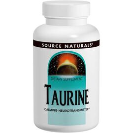 Аминокислота Source Naturals Таурин, 500 мг, 60 таблеток (SN1280)