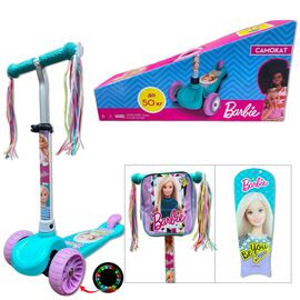 Самокат A-Toys Barbie, PU, LED (LS2119)