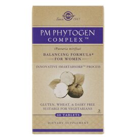 Мультивитамин Solgar Менопауза Комплекс для Женщин, PM Phytogen Complex, 60 таблеток (SOL-02313)