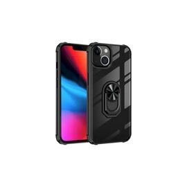 Чохол до моб. телефона Drobak Magnetic Ring Case with Airbag Apple iPhone 11 Pro Black (707013)
