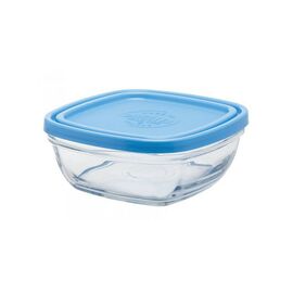 Харчовий контейнер Duralex Lys Carre Quadrate Blue 610 мл 14 см (9021AM12)