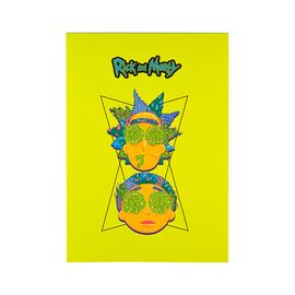 Блокнот Kite планшет Rick and Morty A5, 50 листов, клетка (RM22-194-2)