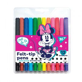 Фломастеры Yes Minnie Mouse, 12 цветов (650475)