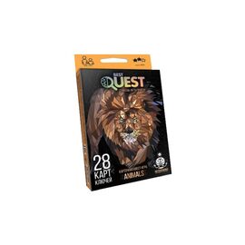 Настольная игра Danko Toys Best Quest. Животные, русский (BQ-01-02)