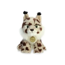 Мягкая игрушка Aurora мягконабивная Рысь Иберийская Бежево-коричневая 22 см (210292A)