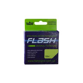 Ліска Fishing ROI FLASH Universal Line 100м 0,18мм 2.95кг (47-00-018)
