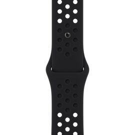 Ремінець до смарт-годинника Apple 45mm Nike Sport Band Black/Black (MPH43ZM/A)