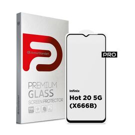 Скло захисне Armorstandart Pro Infinix Hot 20 5G (X666B) Black (ARM64672)