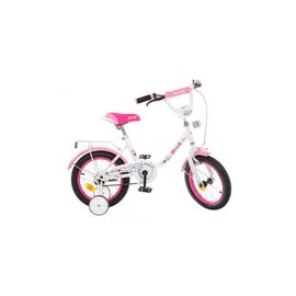 Детский велосипед Profi Flower 14" (Y1485 white/pink)