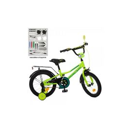 Дитячий велосипед Prof1 16" Prime Зелений (Y16225 green)