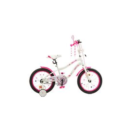 Детский велосипед Prof1 Unicorn 16" Бело-розовый (Y16244 white/crimson)