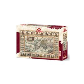 Пазл ART PUZZLE Древняя карта мира, 1000 элементов (4584)