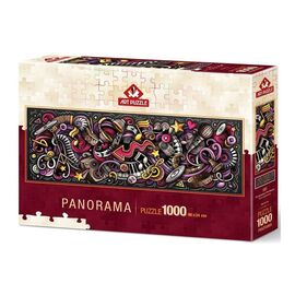 Пазл ART PUZZLE Элементы ритма (панорама), 1000 элементов (5351)