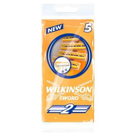 Бритва Wilkinson Sword одноразовая 2 лезвия 5 шт. (4027800018802)
